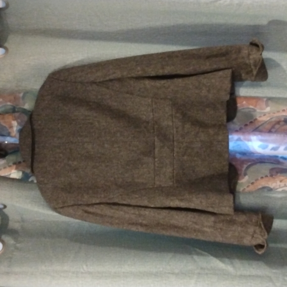 J Crew Grey Wool Blazer size 0 - Picture 2 of 8